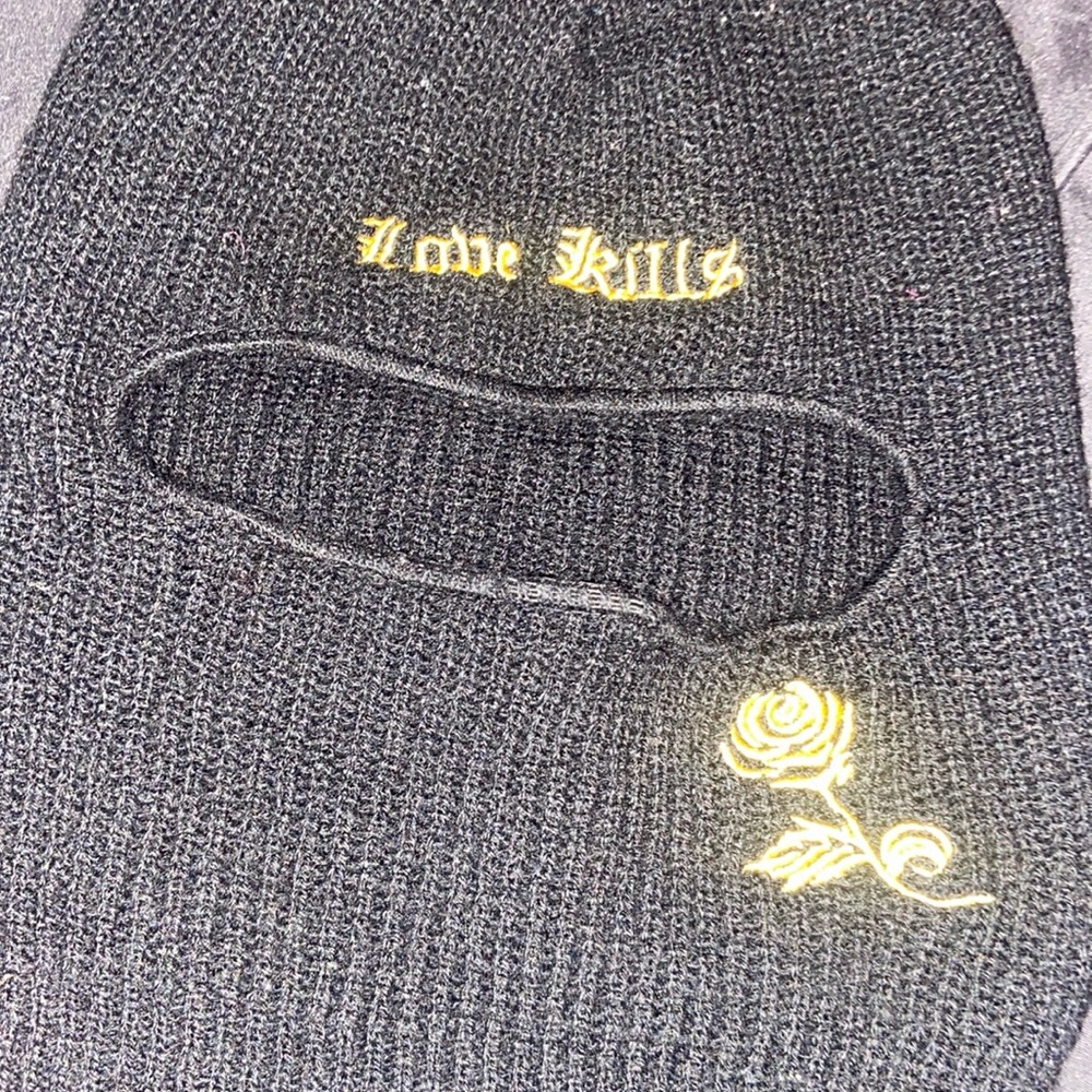 Love kills ski mask {Rose}